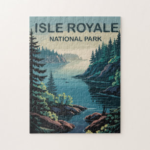 Entdecken Sie das Fernparadies der Isle Royale Mic Puzzle
