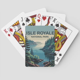 Entdecken Sie das Fernparadies der Isle Royale Mic Spielkarten