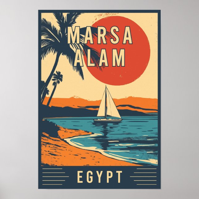 Entdecken Sie das Rote Meer Paradise Marsa Alam in Poster (Vorne)