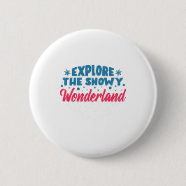 Entdecken Sie das Snowy Wonderland Button