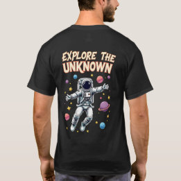 🚀 "Entdecken Sie das Unbekannte" - Weltraumabente T-Shirt