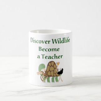 Entdecken Sie, dass wild lebende Tiere einem Tasse
