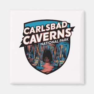 Entdecken Sie den Carlsbad Caverns Nationalpark Magnet