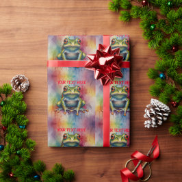 Entdecken Sie den faszinierenden, schönen Frosch Geschenkpapier