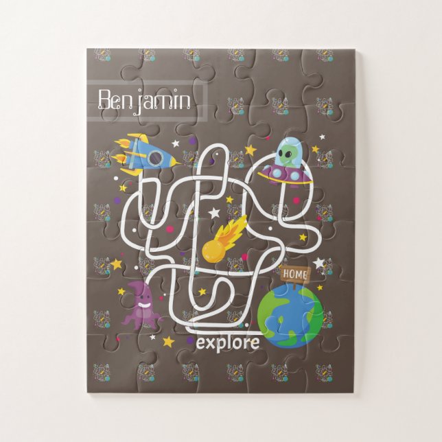 Entdecken Sie den Namen der Weltöffentlichkeit Puzzle (Vertikal)