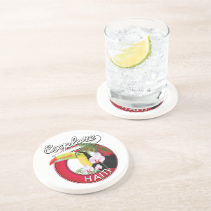 Entdecken Sie den Reisepatch für das Logo von Hait Getränkeuntersetzer