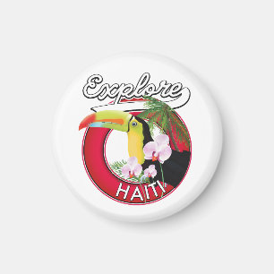 Entdecken Sie den Reisepatch für das Logo von Hait Magnet