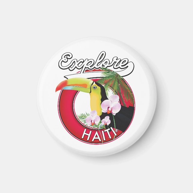 Entdecken Sie den Reisepatch für das Logo von Hait Magnet (Vorne)