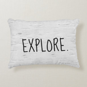 ENTDECKEN SIE den Text auf Birkenbaum Dekokissen