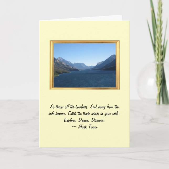 Entdecken Sie den Traum Entdecken - Gute Karte (Vorderseite)