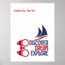 Entdecken Sie den Traum Poster