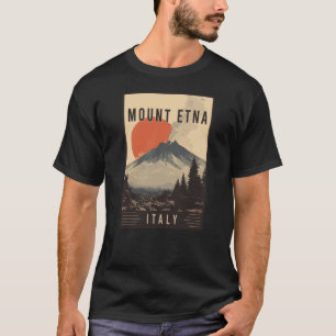 Entdecken Sie den Vulkan-Abenteuer und den Ätna in T-Shirt