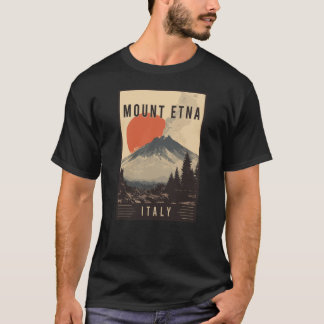 Entdecken Sie den Vulkan-Abenteuer und den Ätna in T-Shirt
