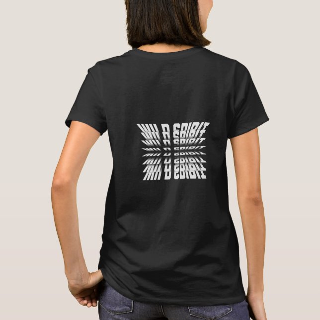 Entdecken Sie den Wilden Instinkt-T - Shirt (Rückseite)