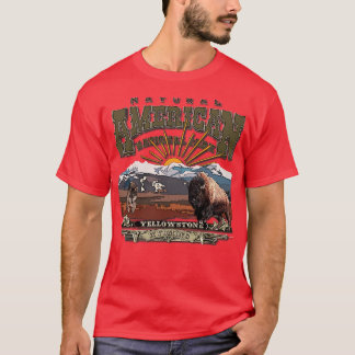 Entdecken Sie den Yellowstone Nationalpark T-Shirt