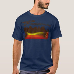 Entdecken Sie den Zion Nationalpark Retro 70er80er T-Shirt