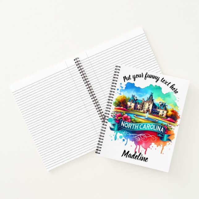 Entdecken Sie die atemberaubende Architektur der N Notizbuch (Innenseite)