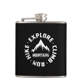 Entdecken Sie die Berge Flachmann