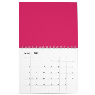 Entdecken Sie die Eleganz rosa Hintergrunds Kalender