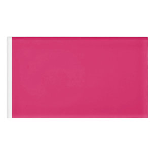 Entdecken Sie die Eleganz rosa Hintergrunds Namenschild