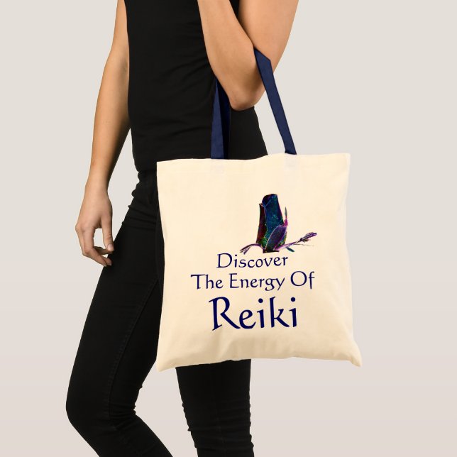 Entdecken Sie die Energie von Reiki Tragetasche (Vorderseite (Produkt))