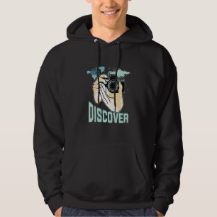 Entdecken Sie die Fotografie der Karte Hoodie