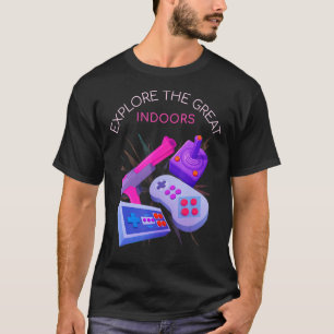 Entdecken Sie die großartige Spielememe im Innenbe T-Shirt