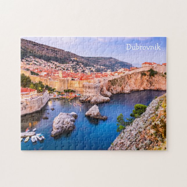Entdecken Sie die historische Schönheit Dubrovniks Puzzle (Horizontal)
