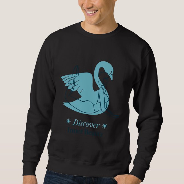 Entdecken Sie die innere Schönheit Sweatshirt (Vorderseite)