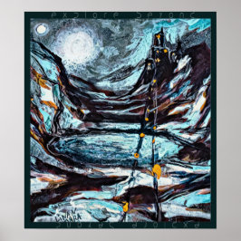 Entdecken Sie die Kunst der Fantasie mit Schloss Poster