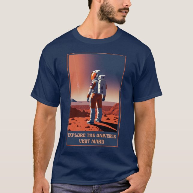 Entdecken Sie die Mars T-Shirt (Vorderseite)