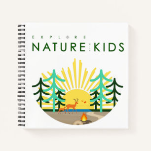 Entdecken Sie die Natur mit Kids Journal Graphics Notizbuch