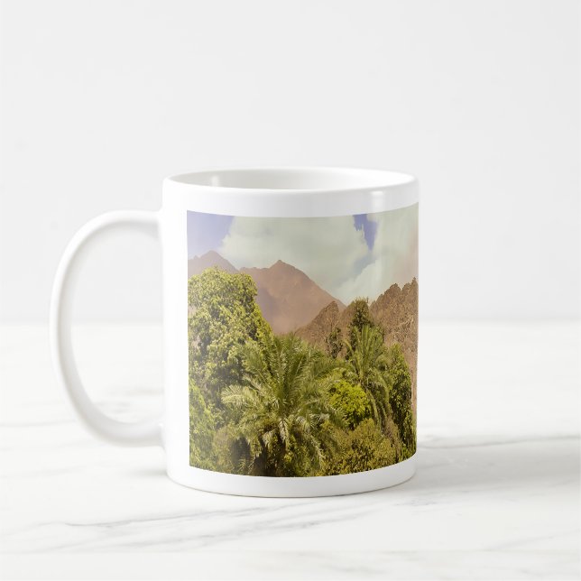 Entdecken Sie die Oase Kaffeetasse (Links)