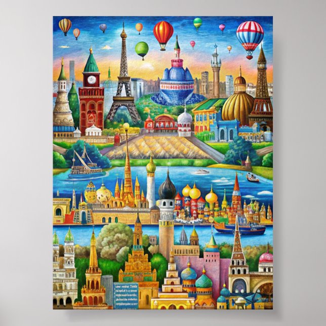 Entdecken Sie die Schönheit des kulturellen Divers Poster (Vorne)