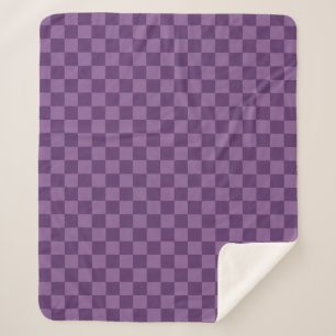 Entdecken Sie die Schönheit des violetten Schachbr Sherpadecke