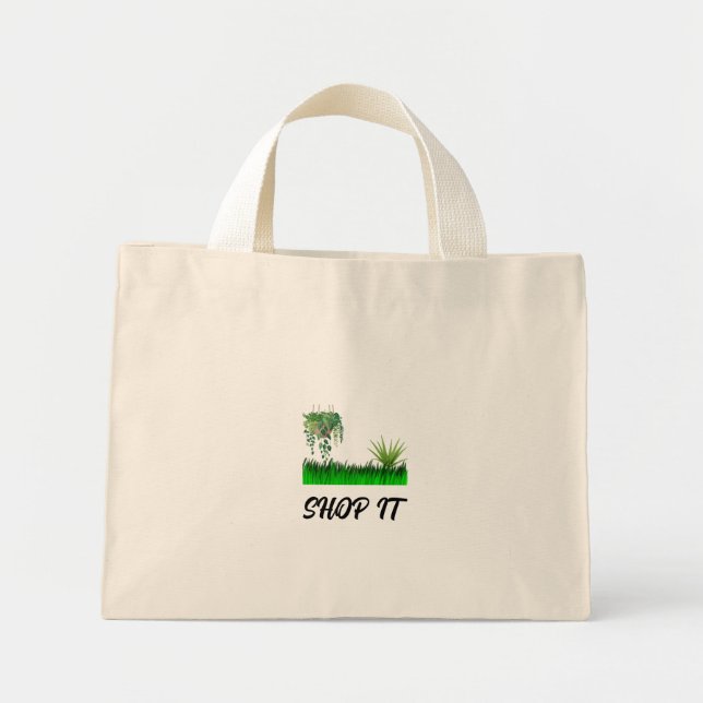 Entdecken Sie die ultimative Tote Tasche: stilvoll Mini Stoffbeutel (Vorne)