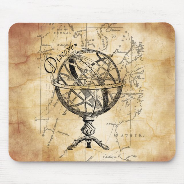 Entdecken Sie die Welt Mousepad (Vorne)