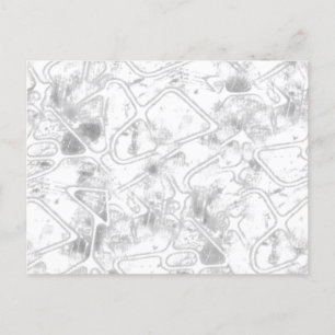 Entdecken Sie die zeitlose Eleganz von Schwarz und Postkarte
