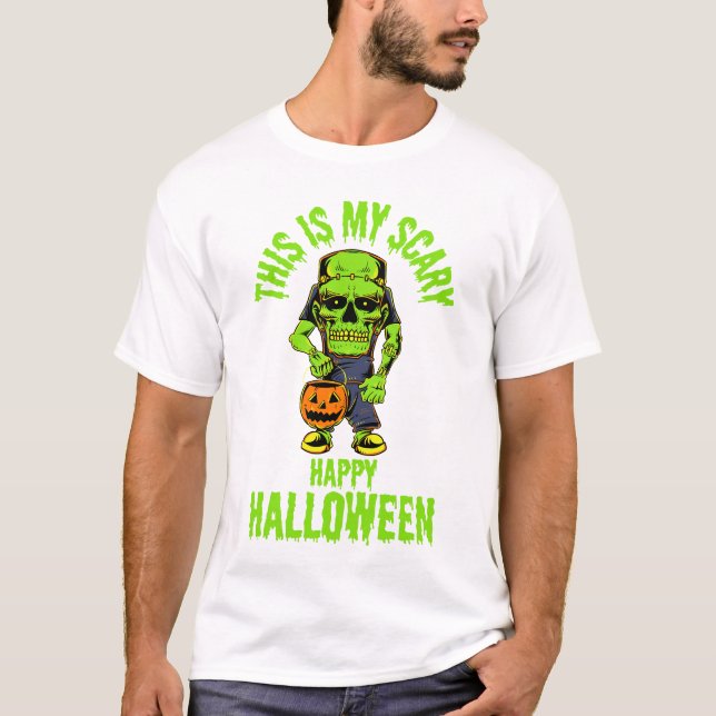 Entdecken Sie dunkle Halloween-Geheimnisse T-Shirt (Vorderseite)