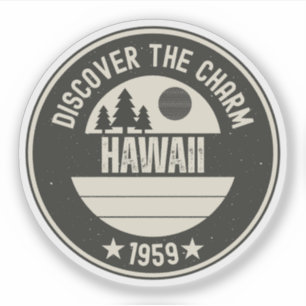 Entdecken Sie Hawaii- Designs für jeden Liebhaber Aufkleber