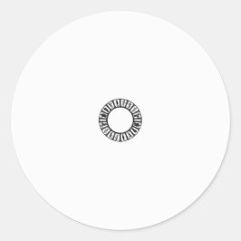 Entdecken Sie hochwertige, klassische Round-Sticke Runder Aufkleber