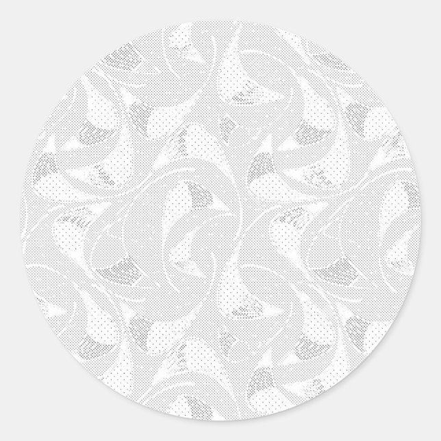 Entdecken Sie hochwertige, klassische Round-Sticke Runder Aufkleber (Vorderseite)