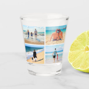 Entdecken Sie Ihr Foto Collage Shooting Glass Pers Schnapsglas