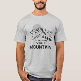 Entdecken Sie Ihr Mountainbiken und Skifahren T-Shirt