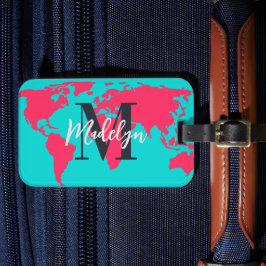Entdecken Sie Ihre Wanderlust: Personalisierte Wel Gepäckanhänger