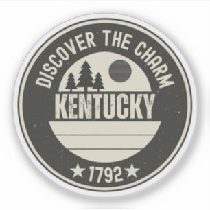 Entdecken Sie Kentucky - Designs für jede Lover Aufkleber