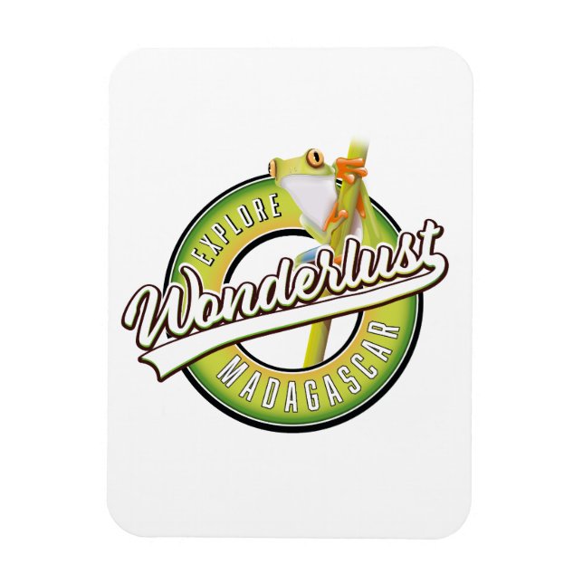 Entdecken Sie Madagascar wonderlust Magnet (Vertikal)