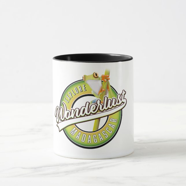 Entdecken Sie Madagaskar wunderbar Tasse (Zentrum)