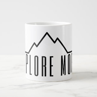 Entdecken Sie mehr minimalistischer Mountain-Spezi Jumbo-Tasse
