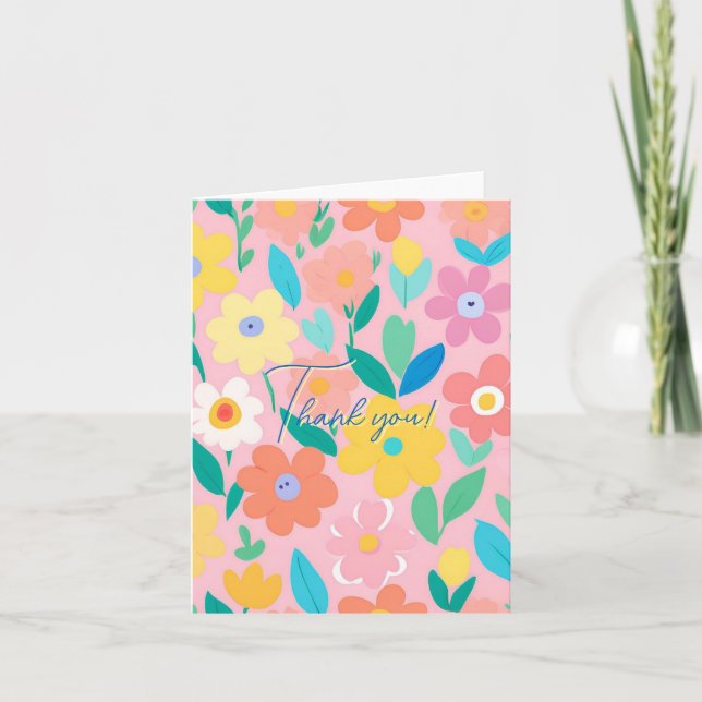 Entdecken Sie meine atemberaubende Sammlung von Da Dankeskarte (Vorderseite)